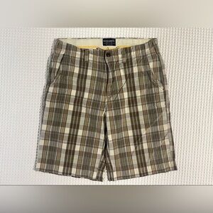 Nautica Jeans Co. Plaid Golf Shorts Size 36 Mens
